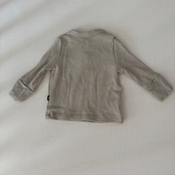 Kyte BABY Ribbed Henley Set - Picture 6 of 9